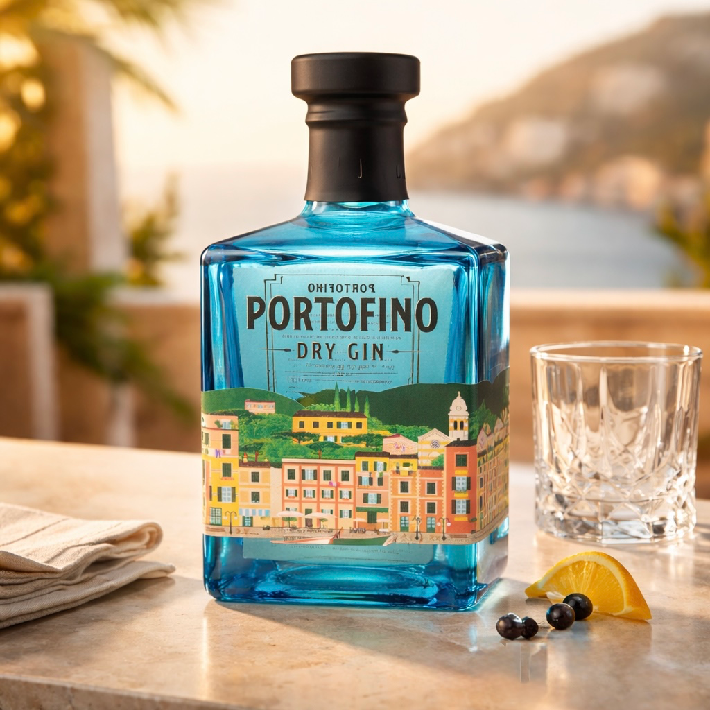 PORTOFINO DRY GIN  43º 50 CL