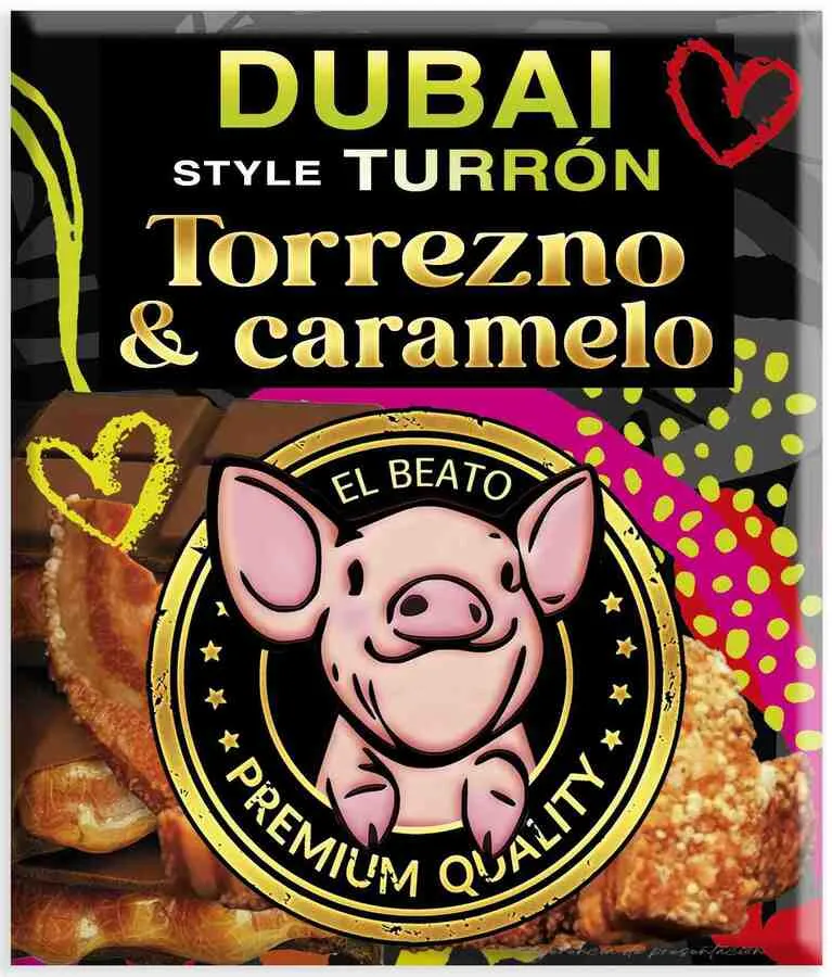 TURRON DUBAI TORREZNO CARAMELO 200 G