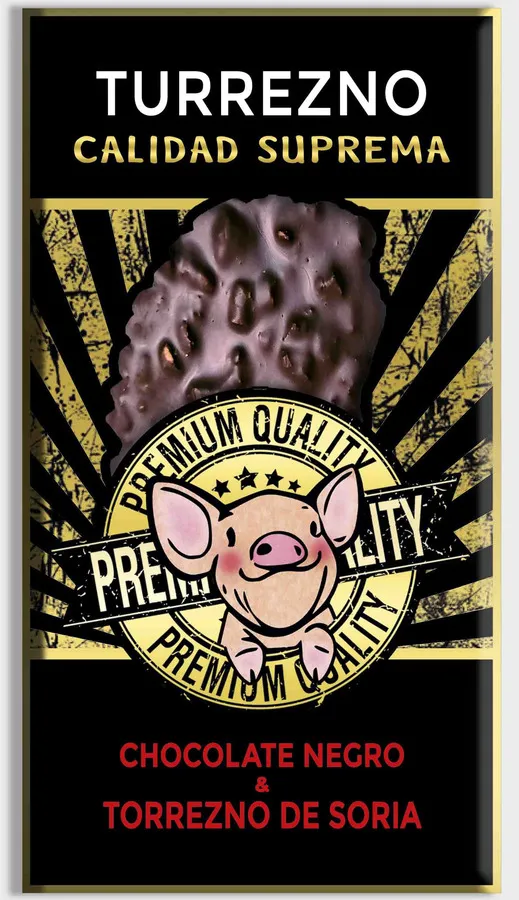 TURRON TORREZNO NEGRO 300 GRS