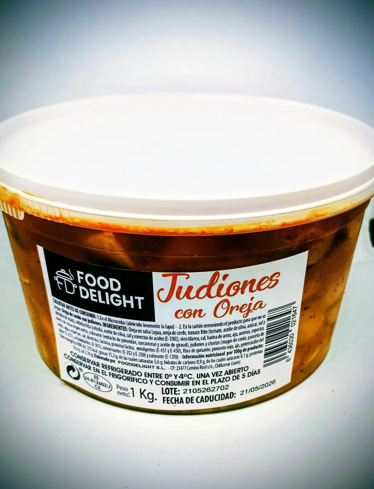 JUDIONES CON OREJA T-100