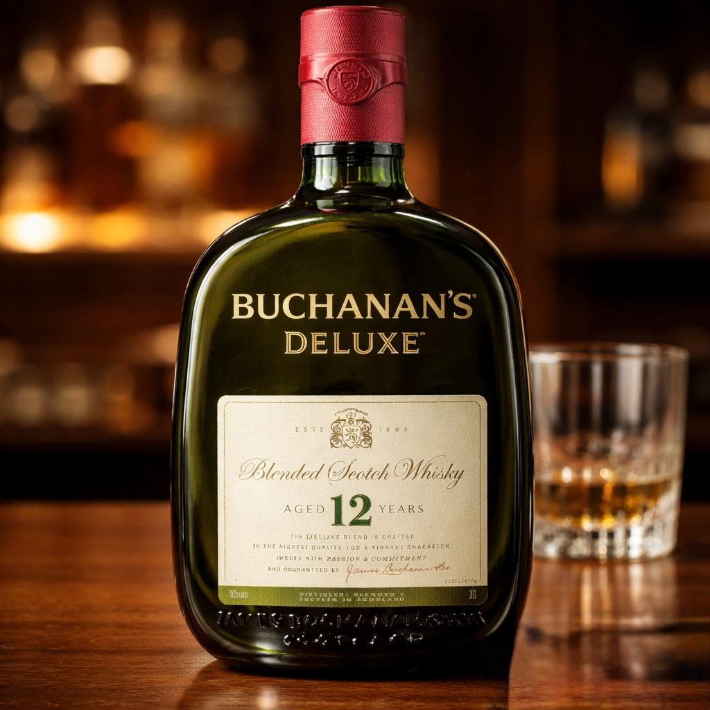 Whisky Buchanan 12 años De Luxe 1,00 Litro 40º